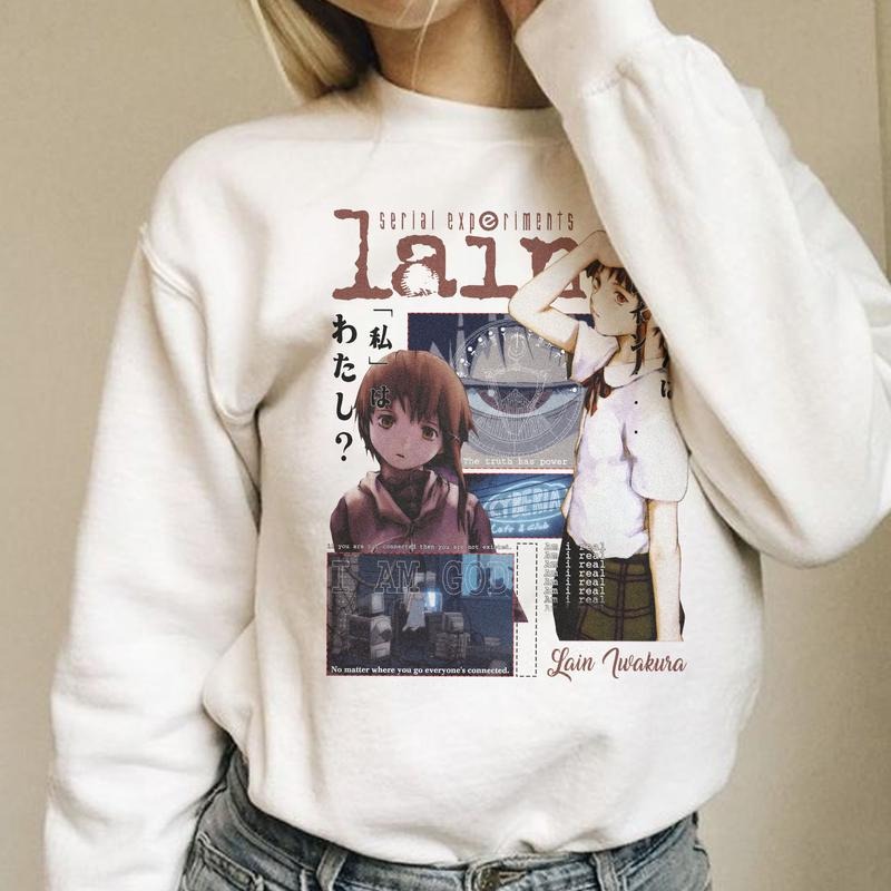 Lain Shirt, Serial Experiments Lain shirt, Anime Shirt, Streetwear, Anime Manga Shirt, Anime Graphic Tee, Anime Lovers Shirt,SERIAL EXPERIMENTAL LAIN Shirt, A Japanese Anime Tv Series shirt, Japan Tshirt, Retro Anime Tee, Manga Vintage Tee style 001