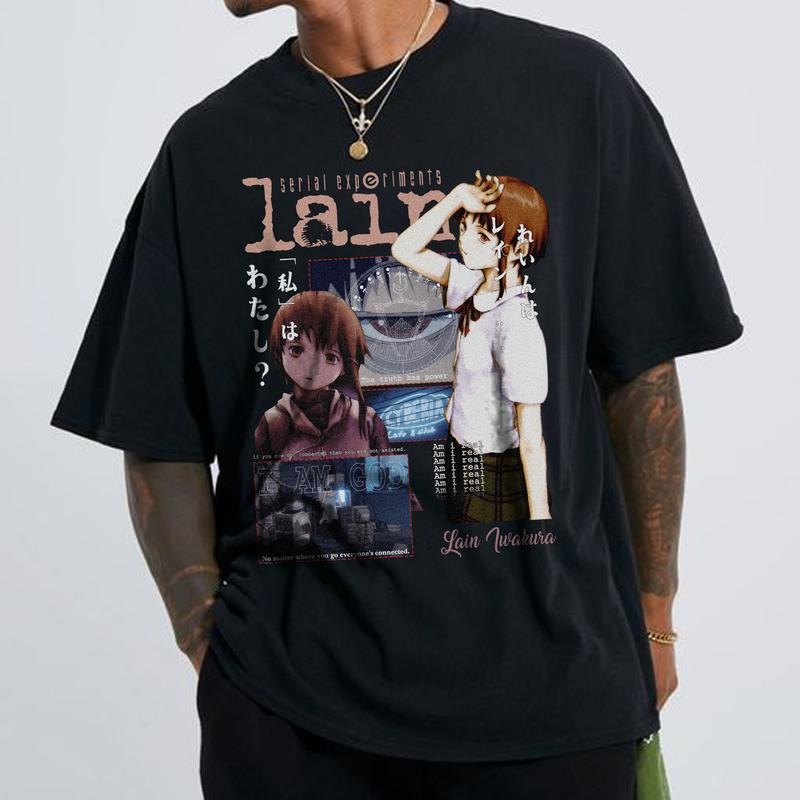 Lain Shirt, Serial Experiments Lain shirt, Anime Shirt, Streetwear, Anime Manga Shirt, Anime Graphic Tee, Anime Lovers Shirt,SERIAL EXPERIMENTAL LAIN Shirt, A Japanese Anime Tv Series shirt, Japan Tshirt, Retro Anime Tee, Manga Vintage Tee style 001