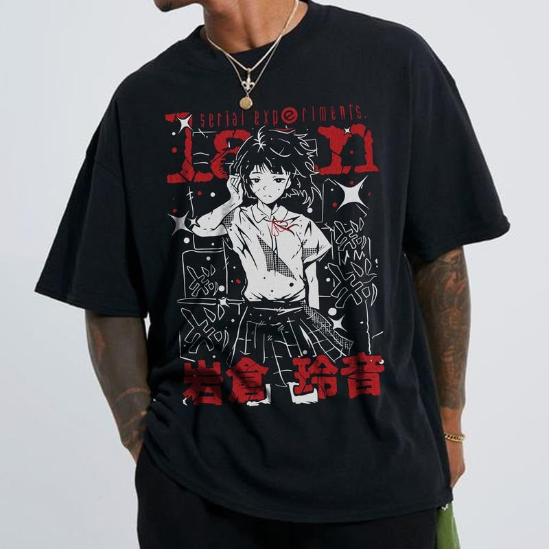 Lain Shirt, Serial Experiments Lain shirt, Anime Shirt, Streetwear, Anime Manga Shirt, Anime Graphic Tee, Anime Lovers Shirt,SERIAL EXPERIMENTAL LAIN Shirt, A Japanese Anime Tv Series shirt, Japan Tshirt, Retro Anime Tee, Manga Vintage Tee style 002