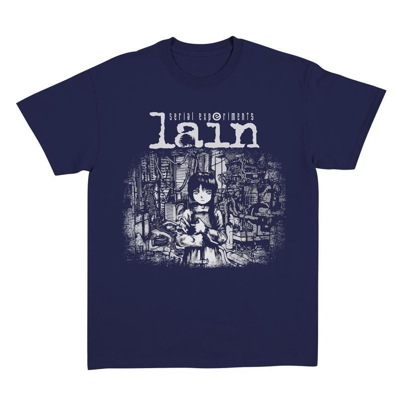 Lain Shirt, Serial Experiments Lain shirt, Anime Shirt, Streetwear, Vintage Anime Tees, anime tees Menswear Top