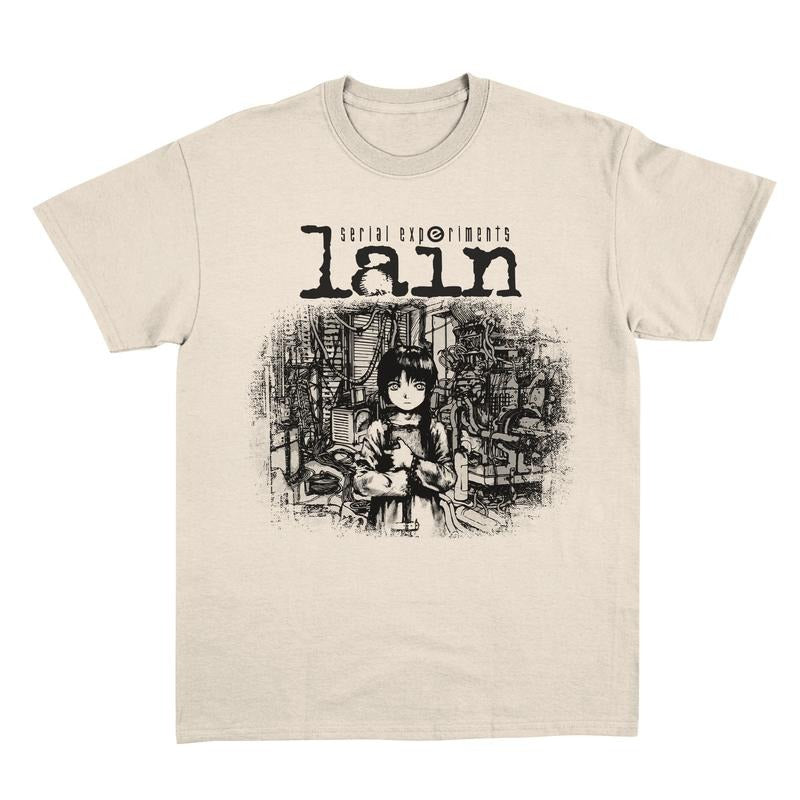 Lain Shirt, Serial Experiments Lain shirt, Anime Shirt, Streetwear, Vintage Anime Tees, anime tees Menswear Top