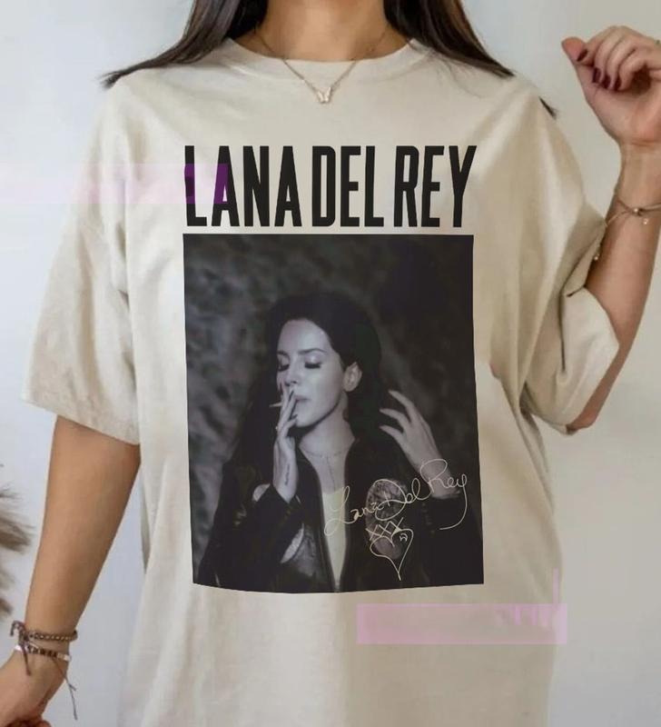 Lana del rey sign T Shirt, Lana del rey ultraviolence shirt , Lana del rey Vintage Shirt Gifts for Lana del rey Fans