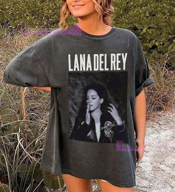 Lana del rey sign T Shirt, Lana del rey ultraviolence shirt , Lana del rey Vintage Shirt Gifts for Lana del rey Fans