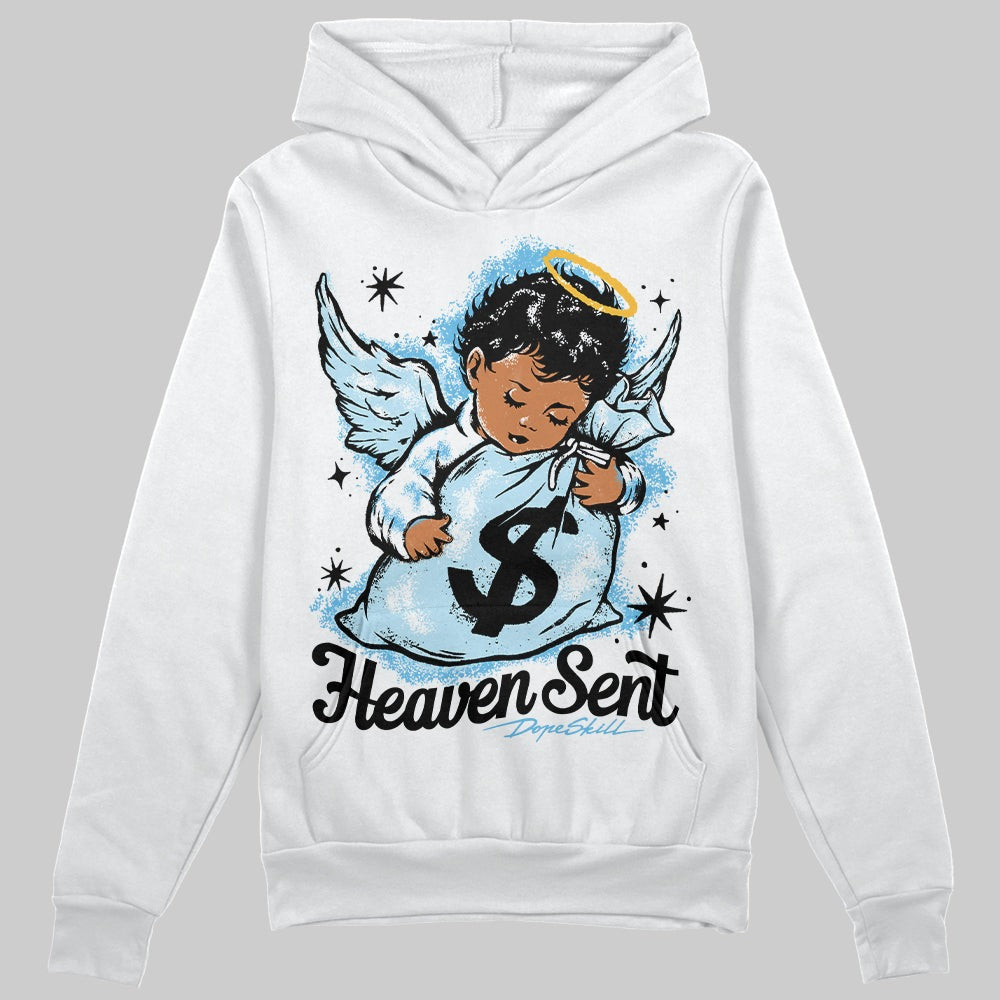 Legend Blue 11s DopeSkill Hoodie Sweatshirt Heaven Sent Graphic