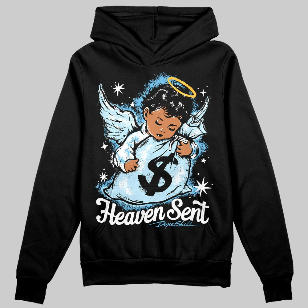 Legend Blue 11s DopeSkill Hoodie Sweatshirt Heaven Sent Graphic