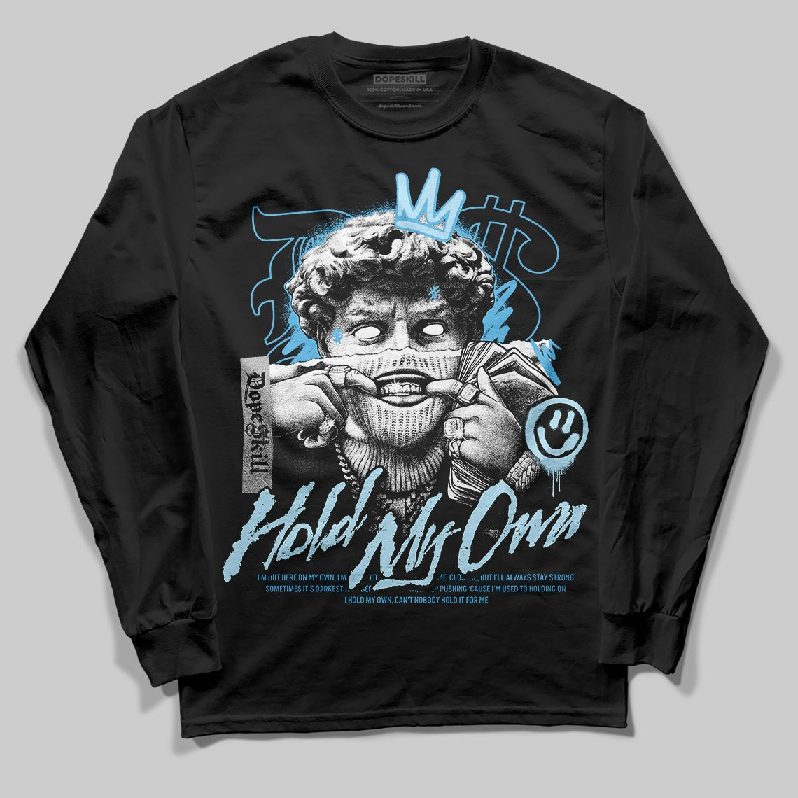 Legend Blue 11s DopeSkill Long Sleeve T-Shirt In My Way Graphic