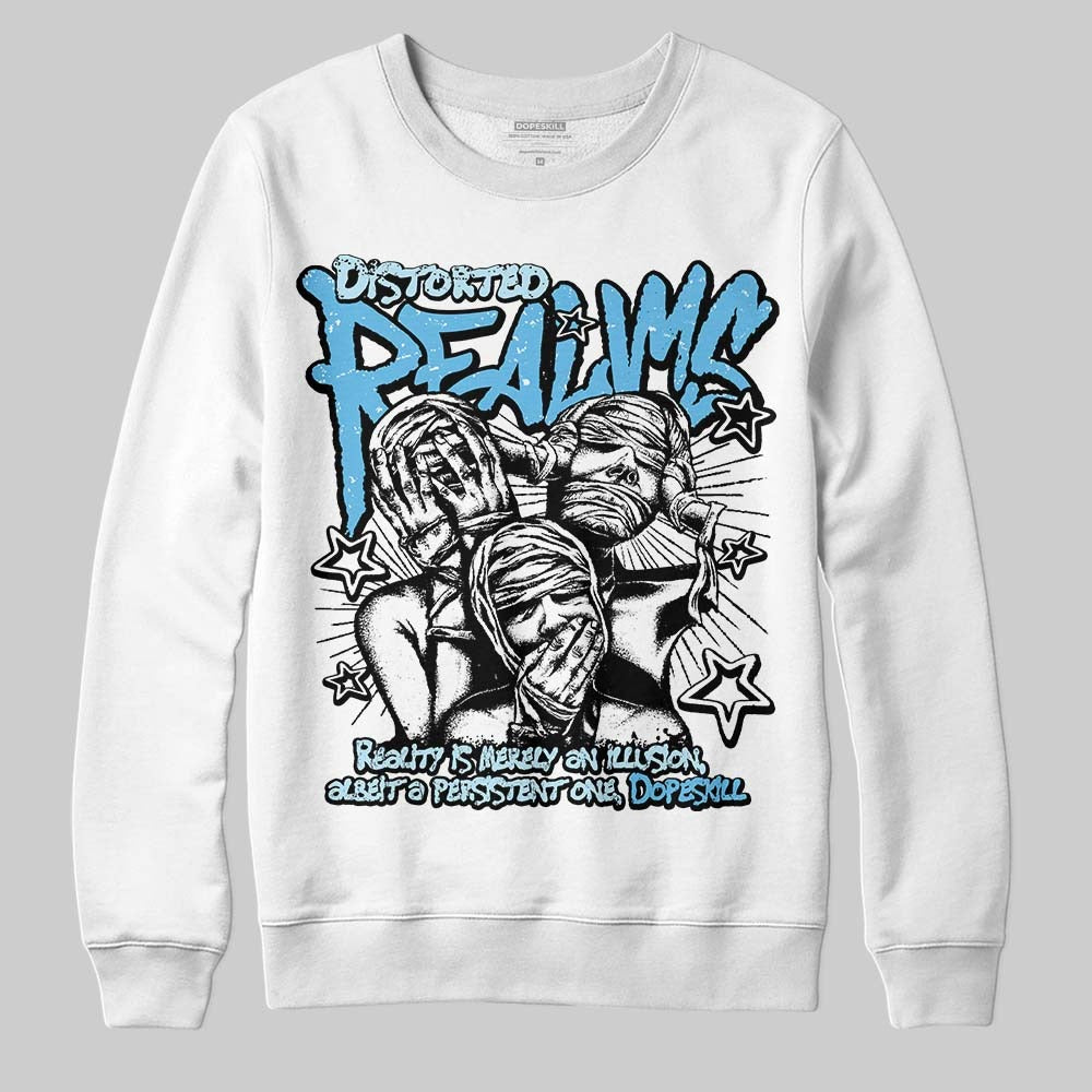 Legend Blue 11s DopeSkill Sweatshirt Distorted Realms Graphic