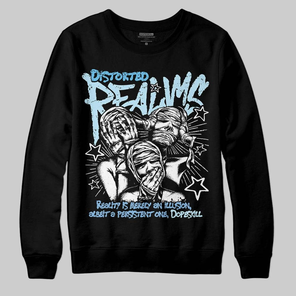 Legend Blue 11s DopeSkill Sweatshirt Distorted Realms Graphic