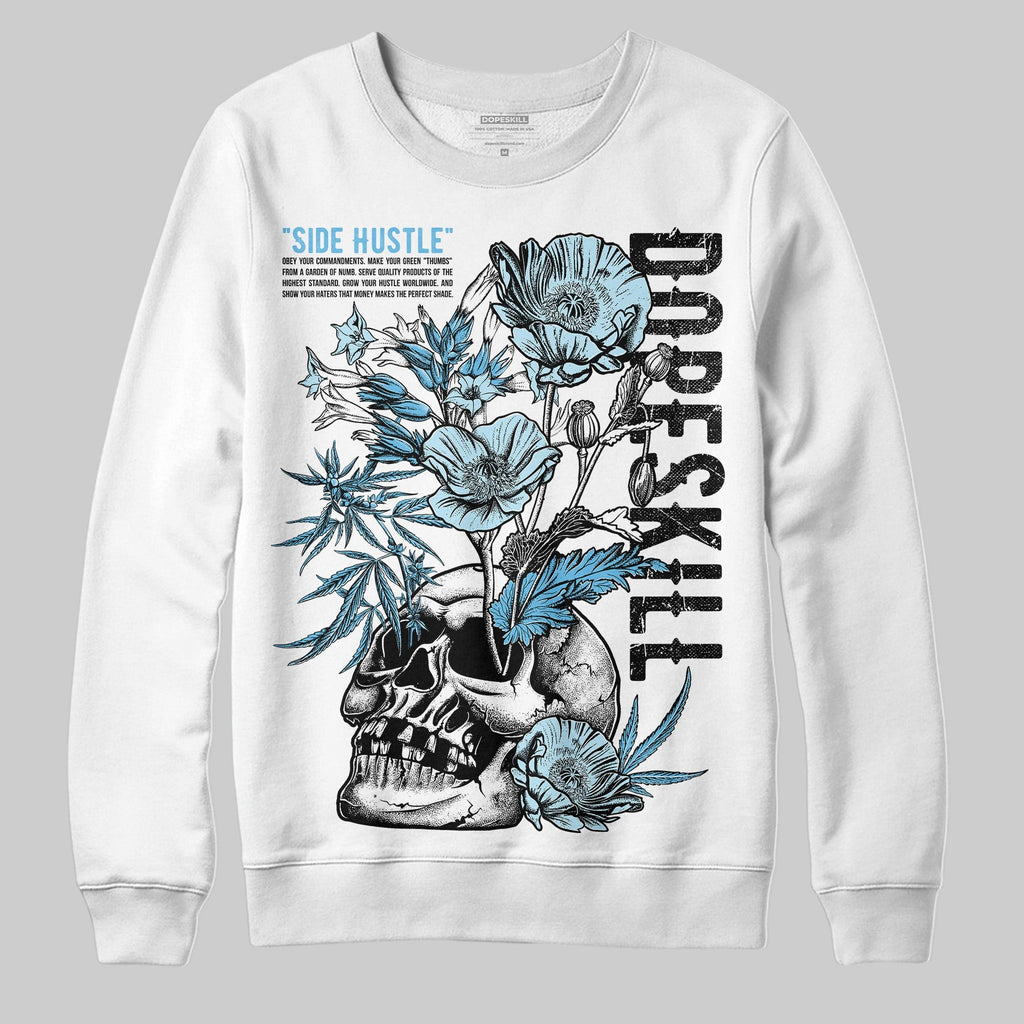 Legend Blue 11s DopeSkill Sweatshirt Side Hustle Graphic
