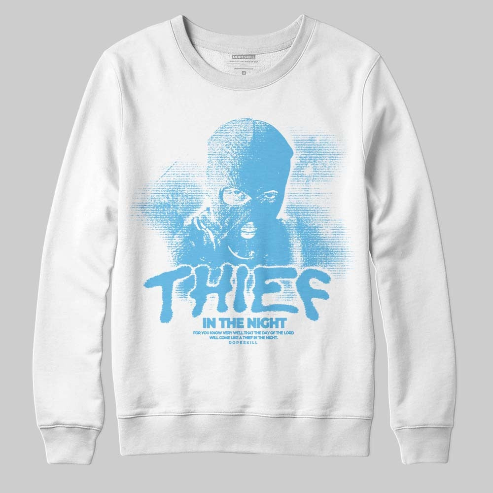 Legend Blue 11s DopeSkill Sweatshirt Thief In The Night Graphic