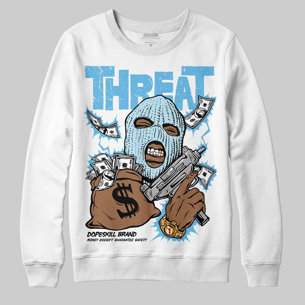 Legend Blue 11s DopeSkill Sweatshirt Under Threat Graphic