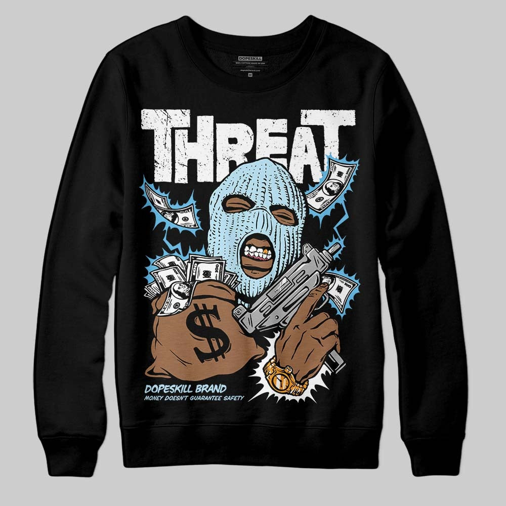 Legend Blue 11s DopeSkill Sweatshirt Under Threat Graphic