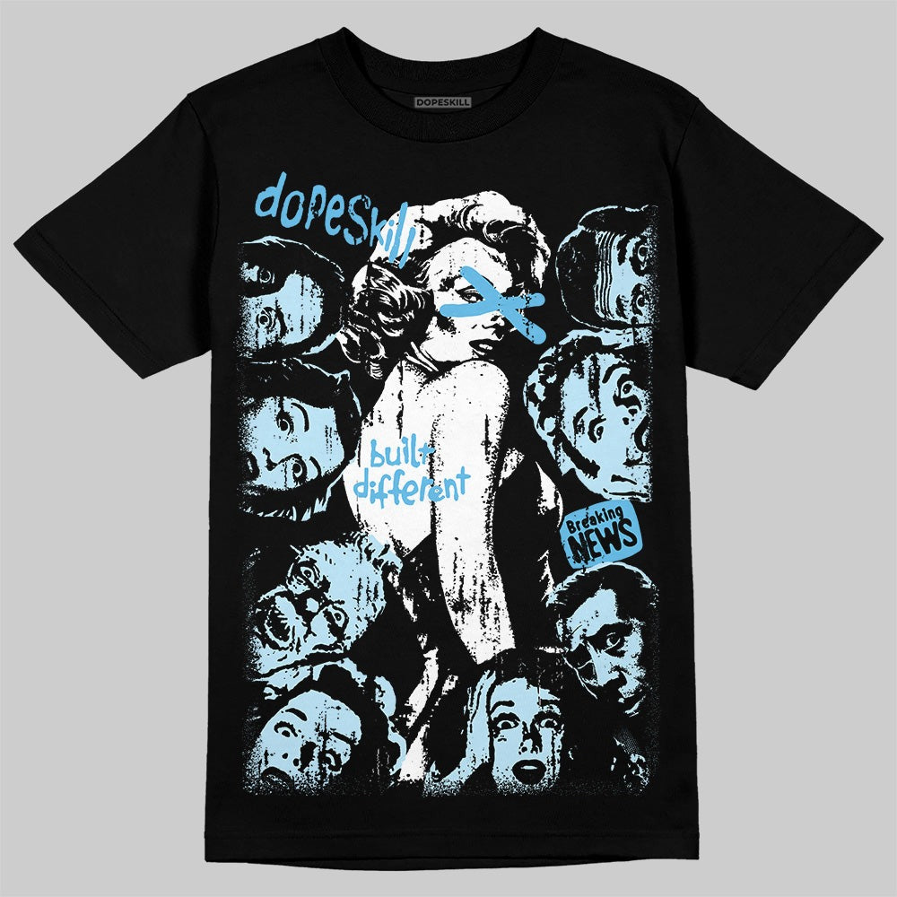 Legend Blue 11s DopeSkill T-Shirt Built Different Graphic