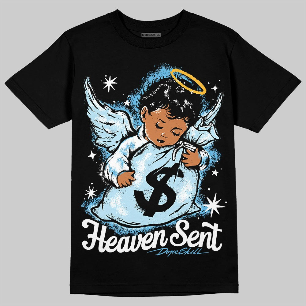 Legend Blue 11s DopeSkill T-Shirt Heaven Sent Graphic