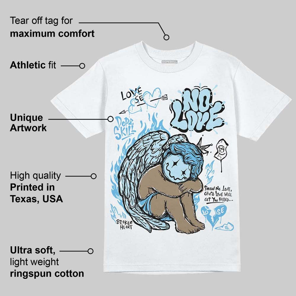 Legend Blue 11s DopeSkill T-Shirt No Love Graphic