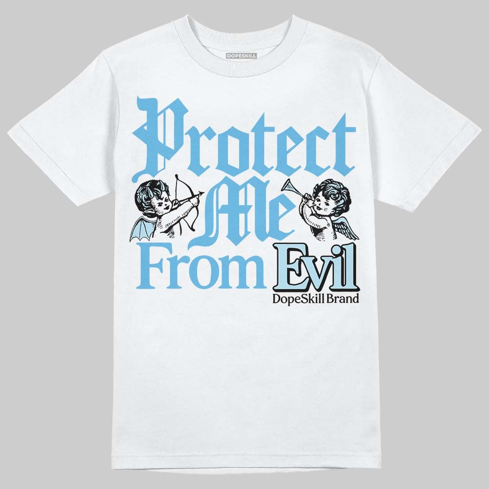 Legend Blue 11s DopeSkill T-Shirt Protect Me From Evil Graphic