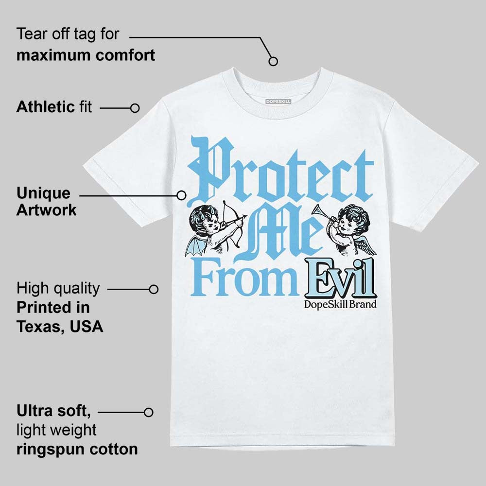 Legend Blue 11s DopeSkill T-Shirt Protect Me From Evil Graphic