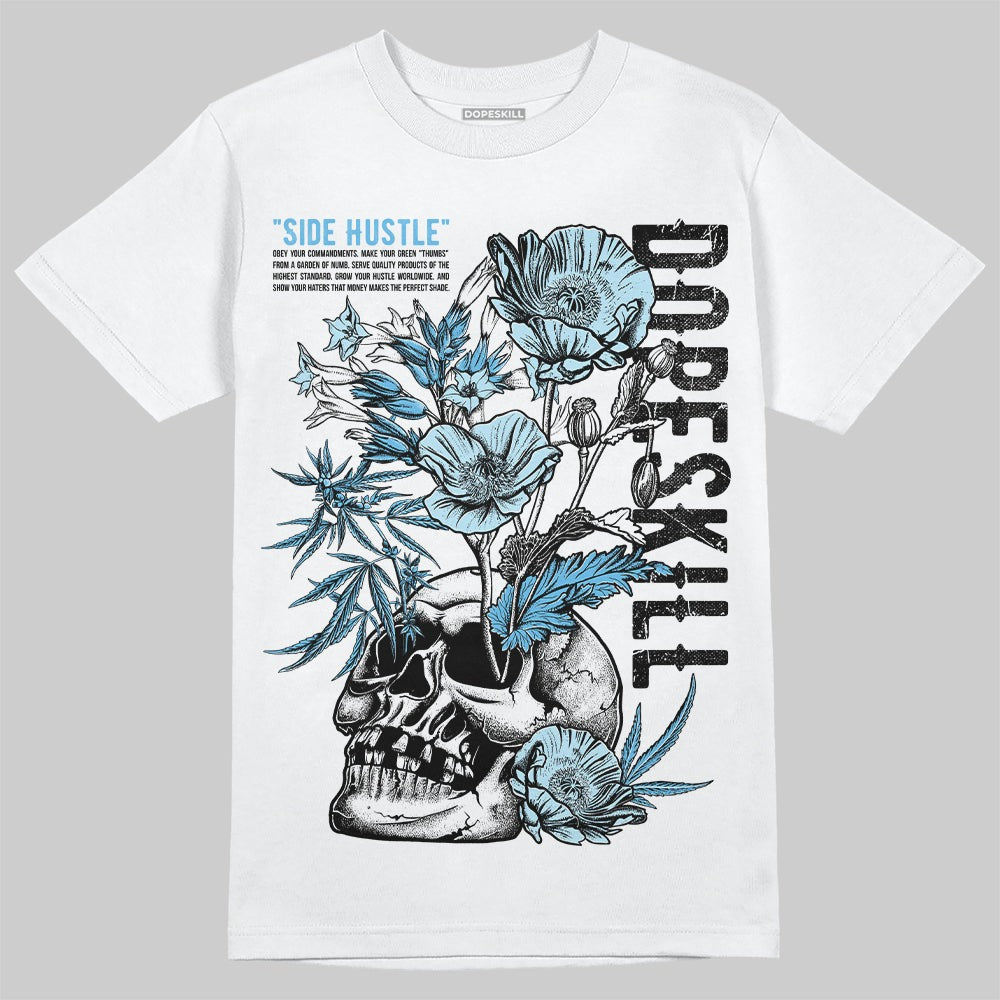Legend Blue 11s DopeSkill T-Shirt Side Hustle Graphic