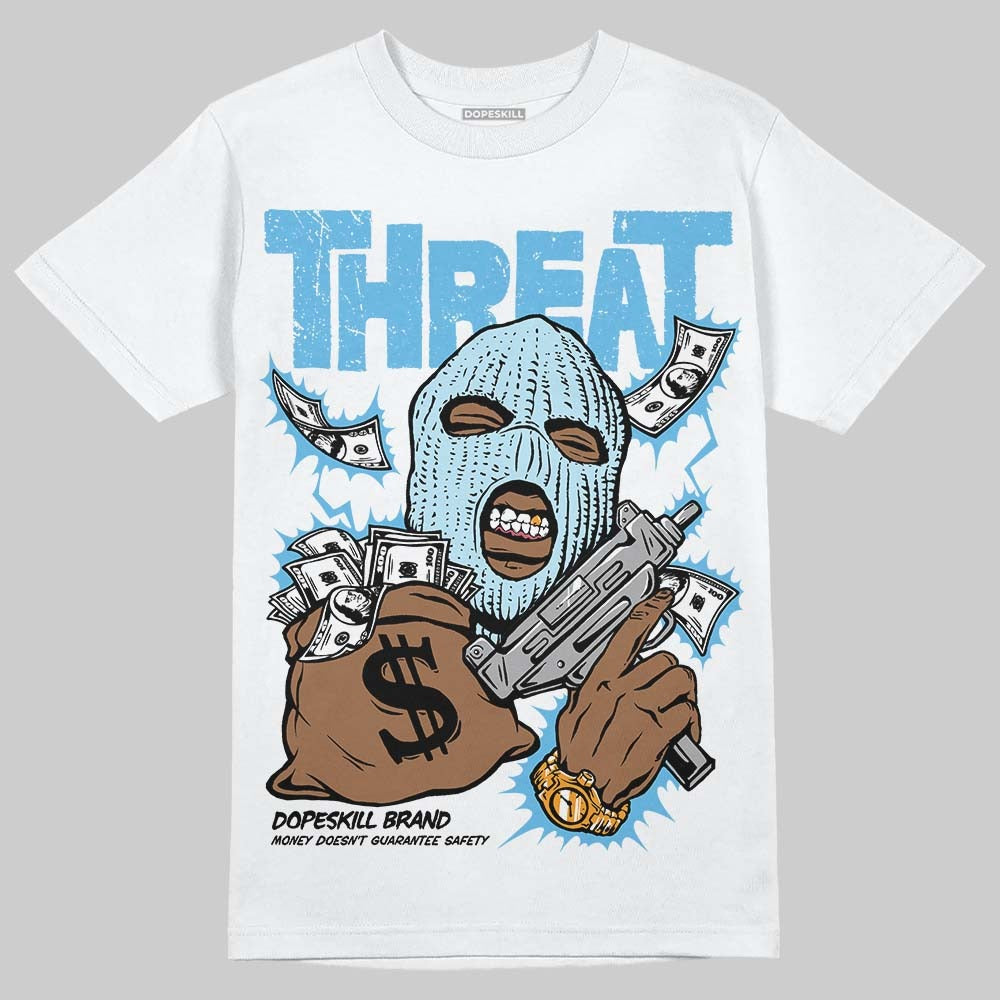 Legend Blue 11s DopeSkill T-Shirt Under Threat Graphic