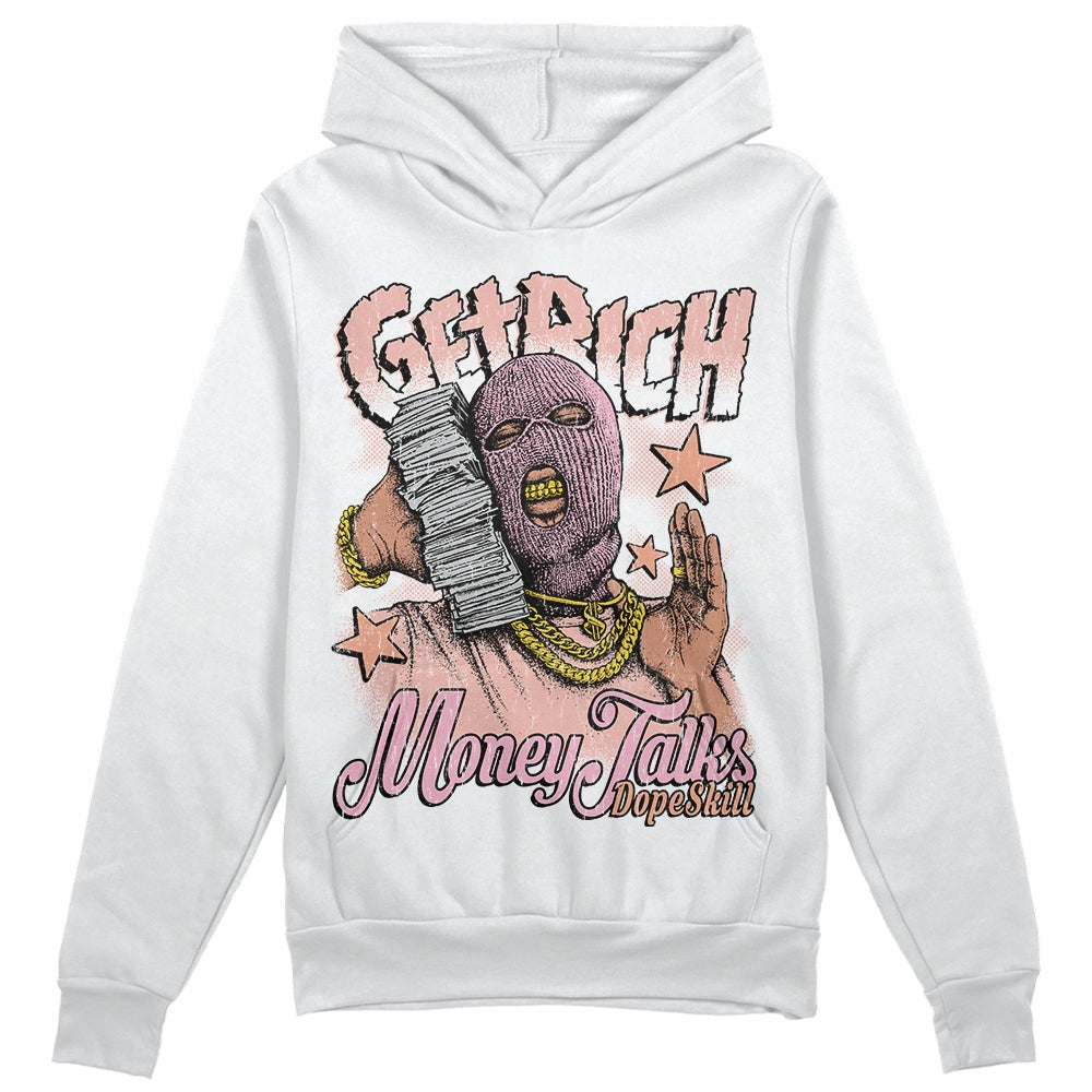 Legend Pink 11s DopeSkill Hoodie Sweatshirt Get Rich Graphic