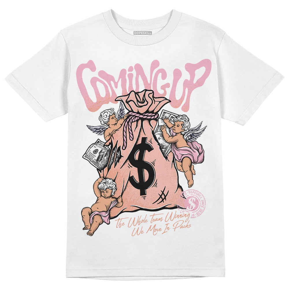 Legend Pink 11s DopeSkill T-Shirt Money Bag Coming Up Graphic