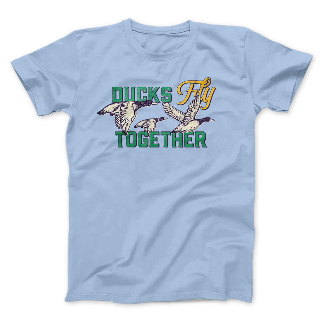 Ducks Fly Together Funny Movie Men/Unisex T-Shirt