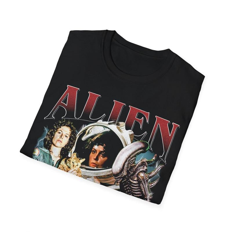 Limited Alien 1979 Vintage T-Shirt, Halloween Shirt, Horror Movie Shirt, Alien Shirt, 90s Graphic Shirt, Gift For Woman and Man Unisex T-Shirt GP02 Z9MV