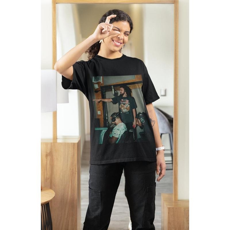 Limited J Cole 90s Vintage Bootleg Style Rap T-Shirt, J Cole Rapper T-Shirt, J. Cole Classic Retro Tee For Woman and Man Unisex T-Shirt