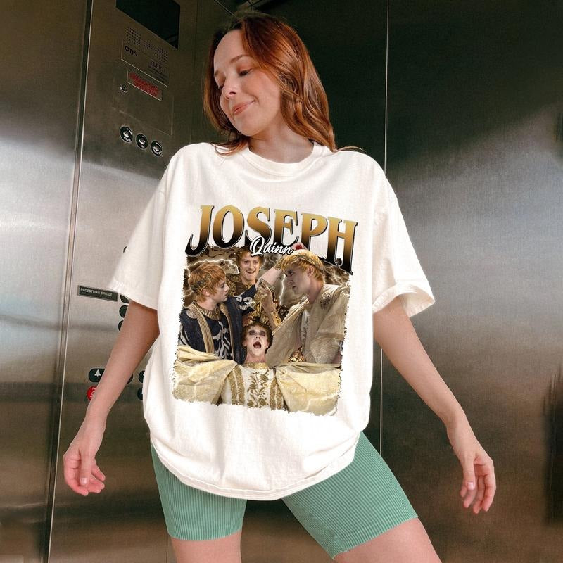 Limited Joseph Quinn T-Shirt, Gift For Woman and Man Unisex T-Shirt Vintage Shirt