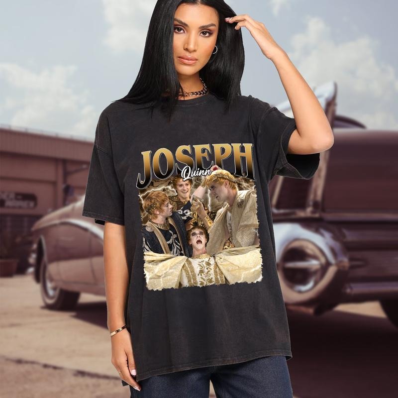 Limited Joseph Quinn T-Shirt, Gift For Woman and Man Unisex T-Shirt Vintage Shirt