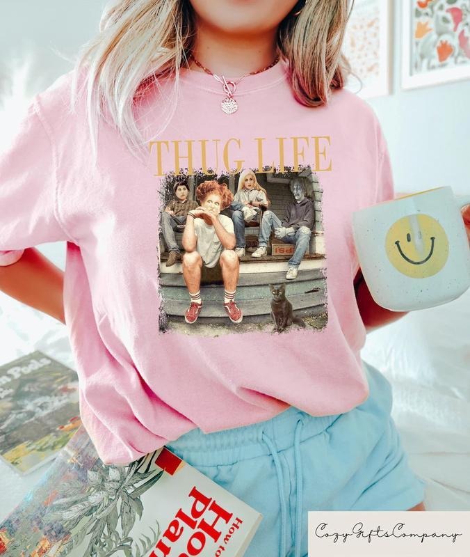 Limited The Golden Girls Thug Life Haloween T-Shirt , Gift For Woman and Man Unisex Graphic Tee Fans Gift golden girls Casual Comfort
