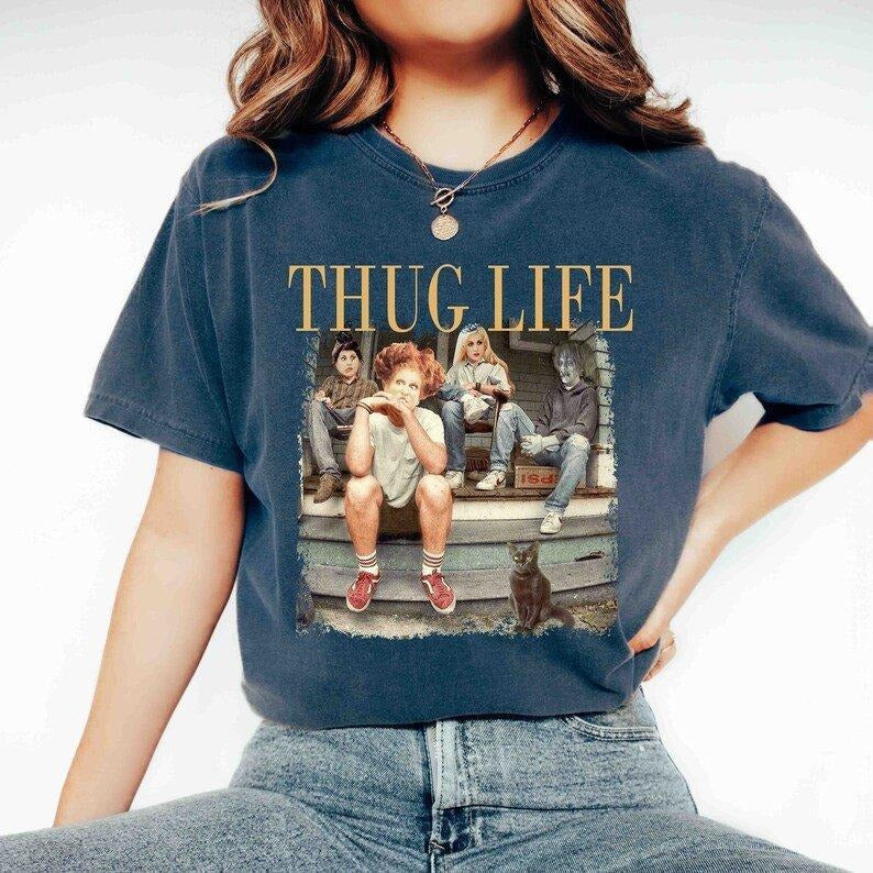 Limited The Golden Girls Thug Life Haloween T-Shirt , Gift For Woman and Man Unisex Graphic Tee Fans Gift golden girls Casual Comfort