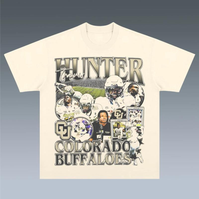 Limited Travis Hunter Vintage Shirt, Bootleg Football Graphic, Travis Hunter Shirt, Obj Rocking the Travis Hunter Shirt, Travis Hunter Fan