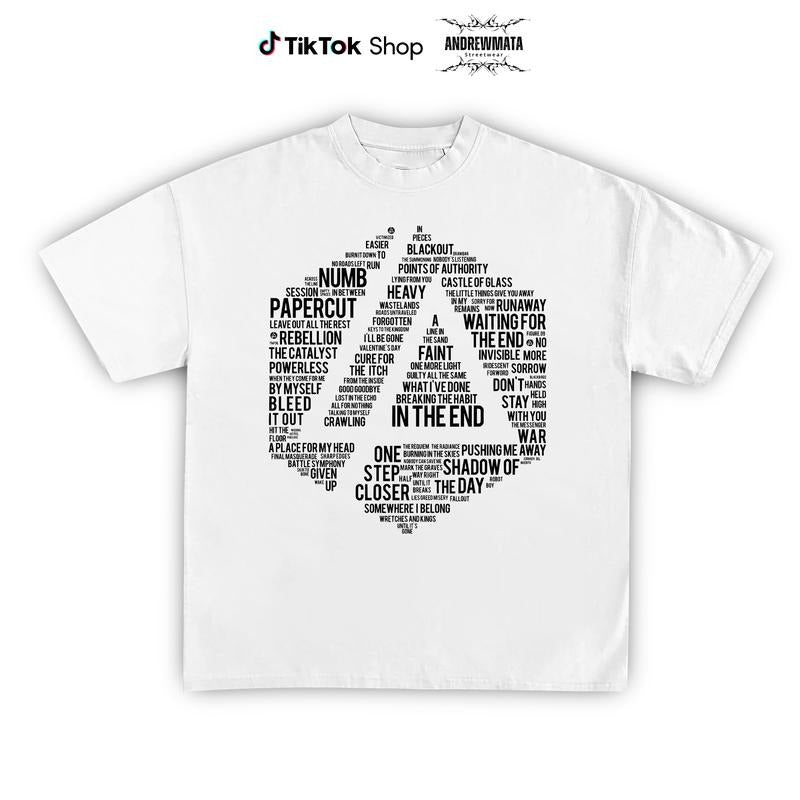 Linkin Park T-shirt, Rock Band Shirt, Linkin Park Hoodie Linkin Park  Unisex Top Menswear Oversized