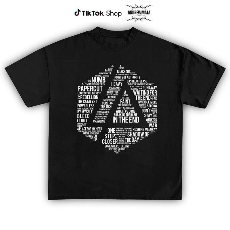 Linkin Park T-shirt, Rock Band Shirt, Linkin Park Hoodie Linkin Park  Unisex Top Menswear Oversized