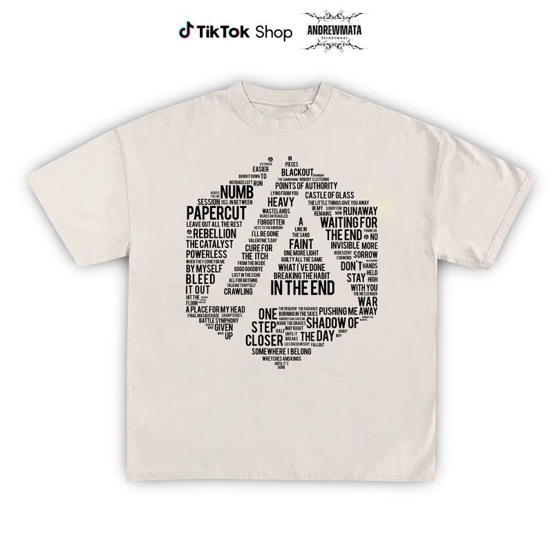 Linkin Park T-shirt, Rock Band Shirt, Linkin Park Hoodie Linkin Park  Unisex Top Menswear Oversized