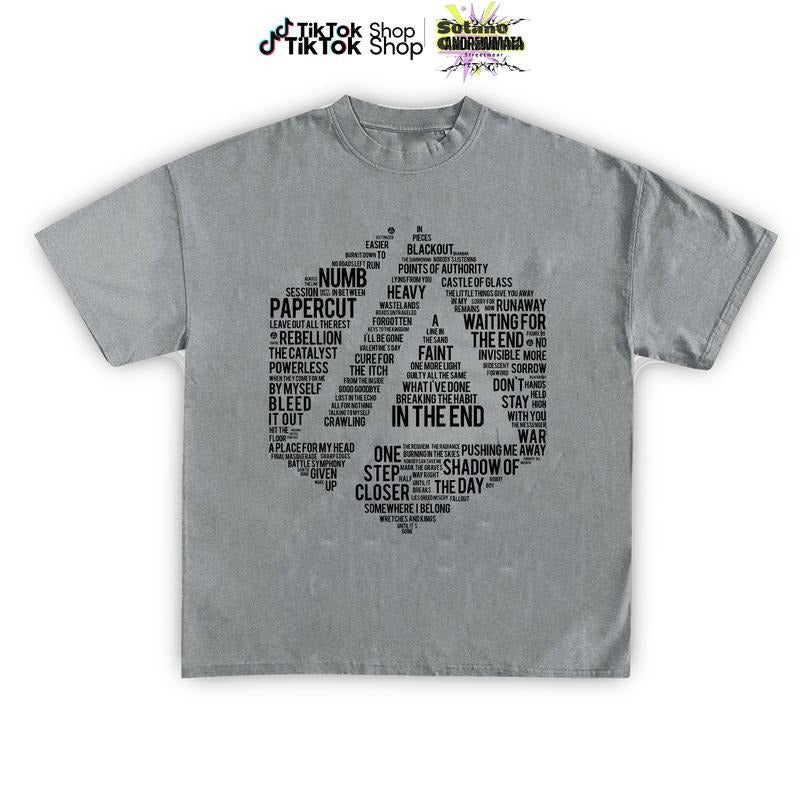 Linkin Park T-shirt, Rock Band Shirt, Linkin Park Hoodie Linkin Park  Unisex Top Menswear Oversized