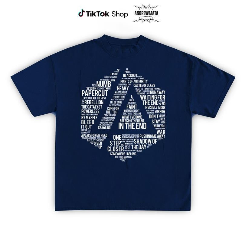 Linkin Park T-shirt, Rock Band Shirt, Linkin Park Hoodie Linkin Park  Unisex Top Menswear Oversized