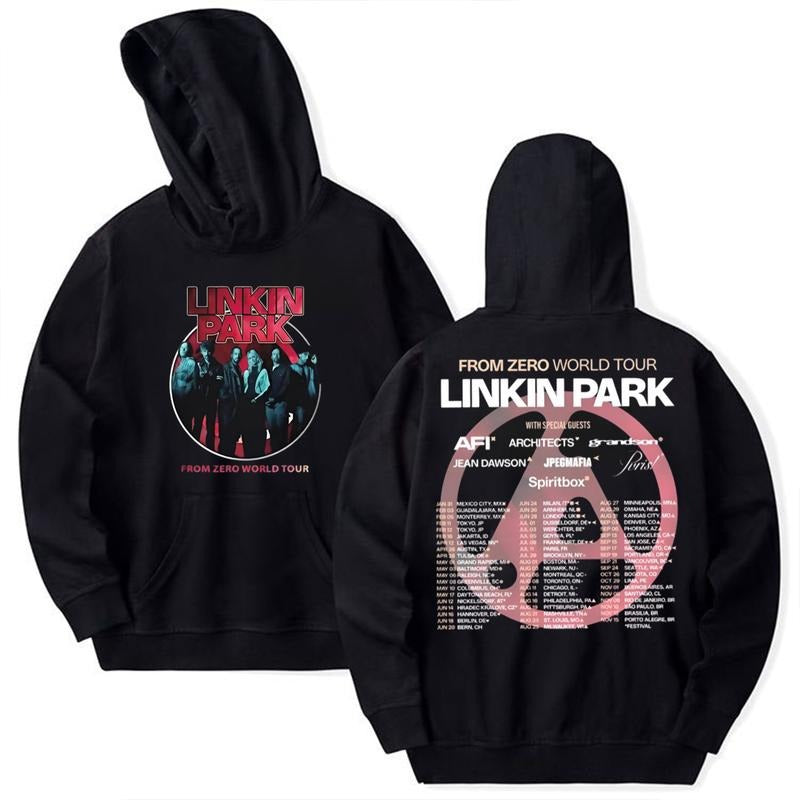 Linkinn World Tour Park 2 Sides Shirt, Rock Band Tee, Rock Concert Outfit, Unisex Sweater Pullover Tee