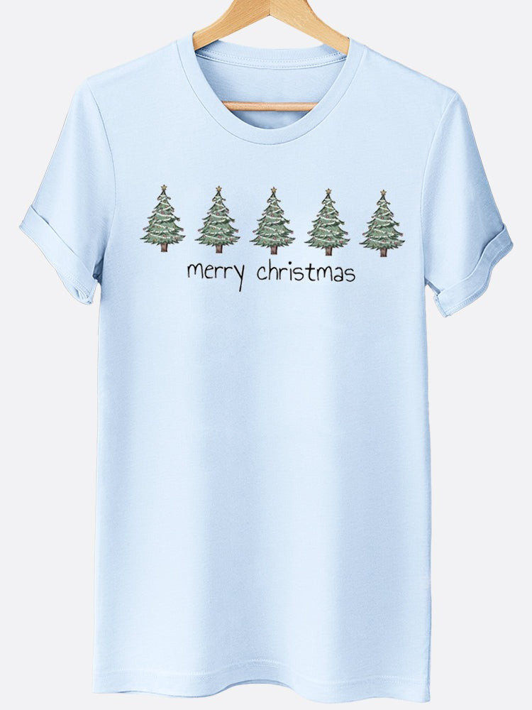 Little Christmas Trees Graphic Tee