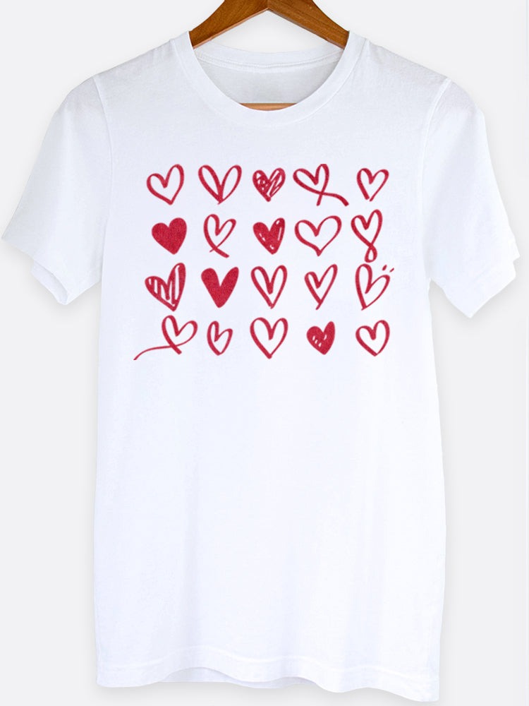 Little Hearts Graphic Tee