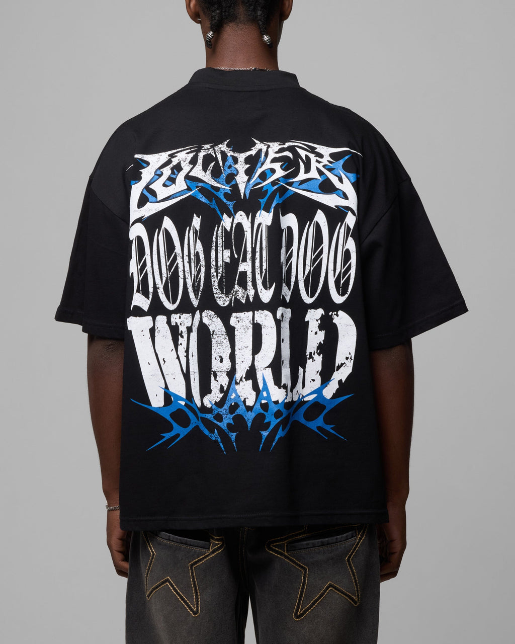 Loiter Dog Eat Dog Vintage T-Shirt Black