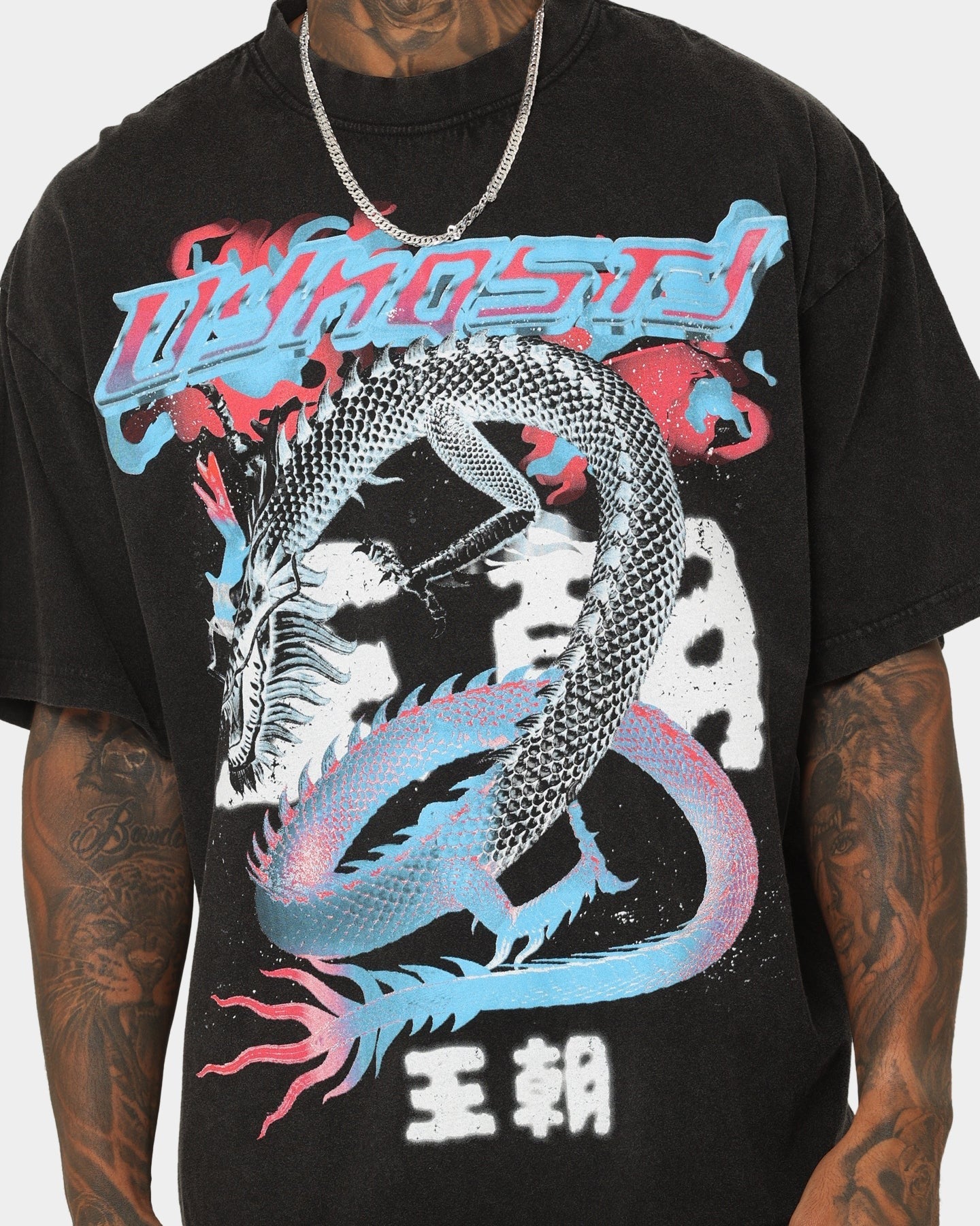 Loiter Dynasty Vintage T-Shirt Vintage Black