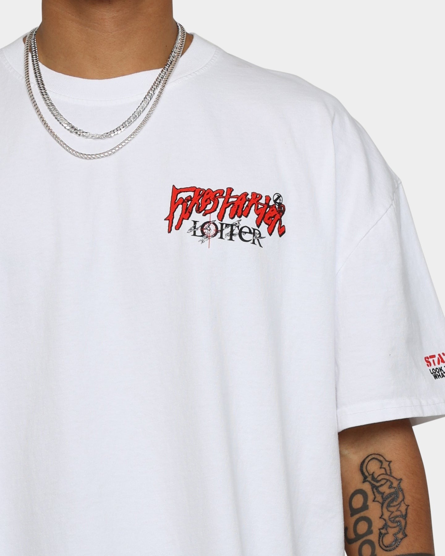 Loiter Firestarter Vintage T-Shirt White