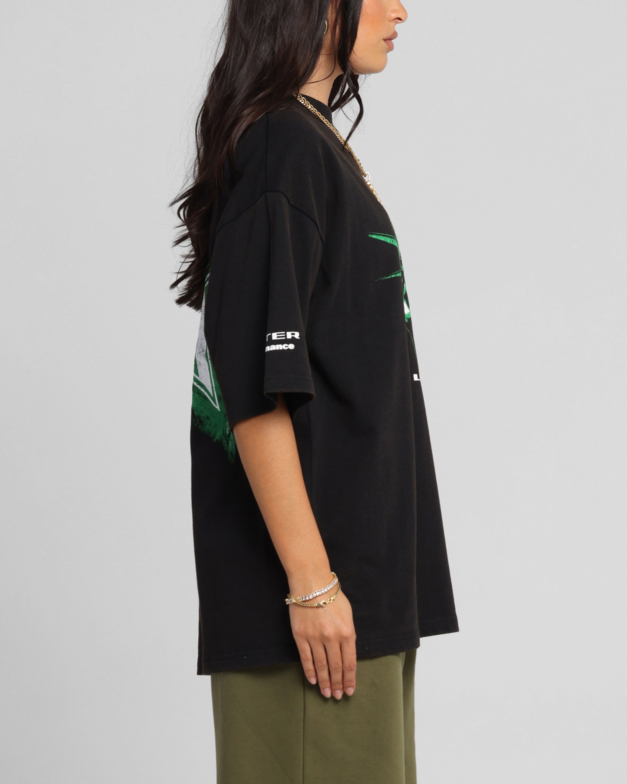 Loiter Liberty Vintage T-Shirt Vintage Black Style001