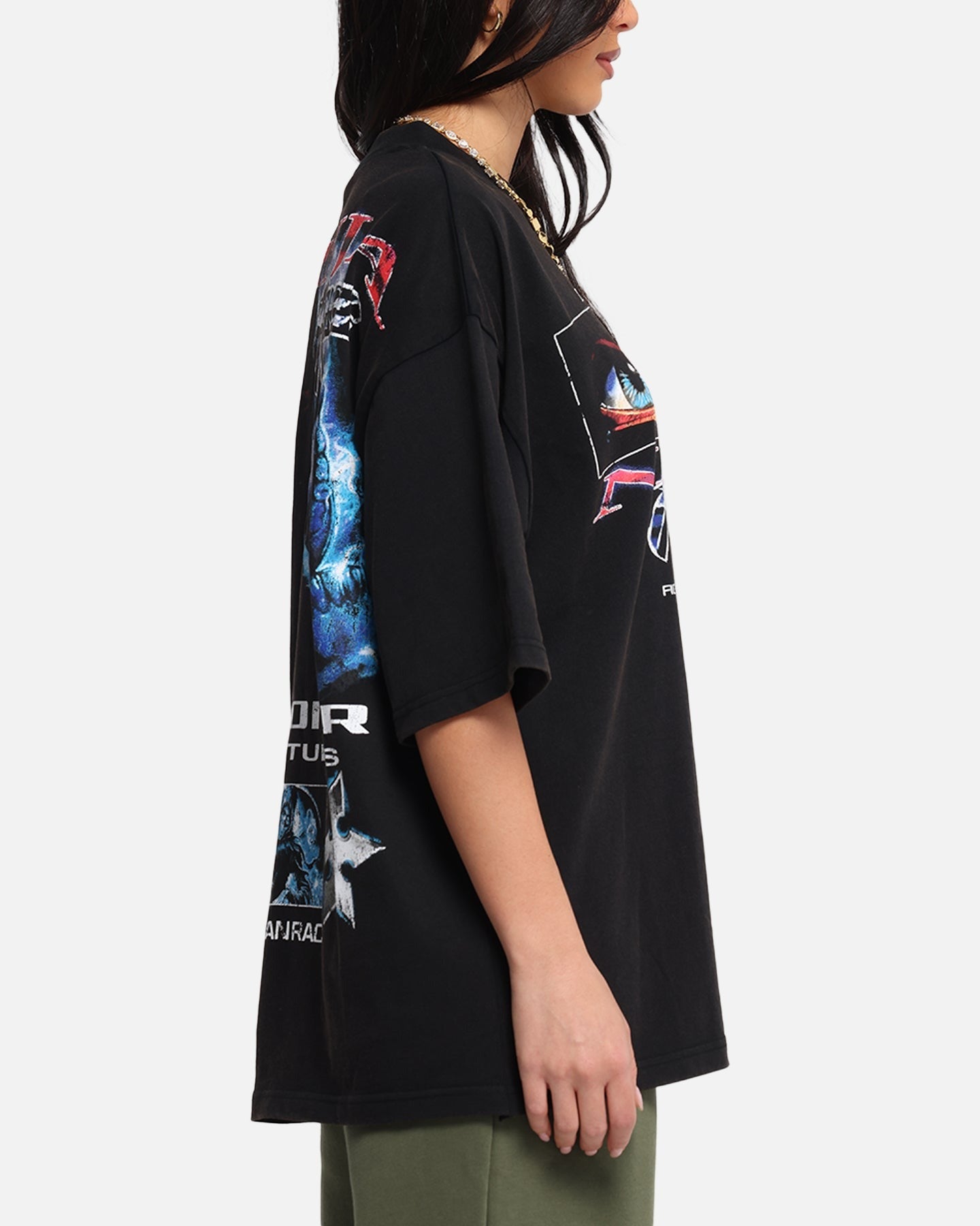 Loiter Ninja Vintage T-Shirt Vintage Charcoal Style001