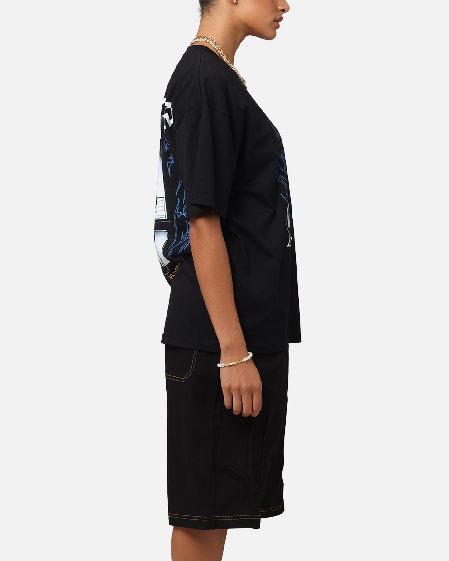 Loiter Phonebooth Vintage Drop T-Shirt Black Style001