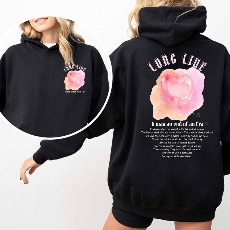 Long Live Lyrics Shirt, Holiday Gift, And End Of Era Tshirt, Long Live Eras ShirtSweatshirtHoodie, Merch Gift for Fan