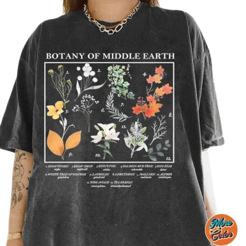 Lord Of The Rings Middle Earth The Hobbit Lord Of The Rings Shirt, Cotton Unisex T-shirt, Crew Neck, Size S- 4xl, Menswear Top, Womenswear Top Underwear Streetwear