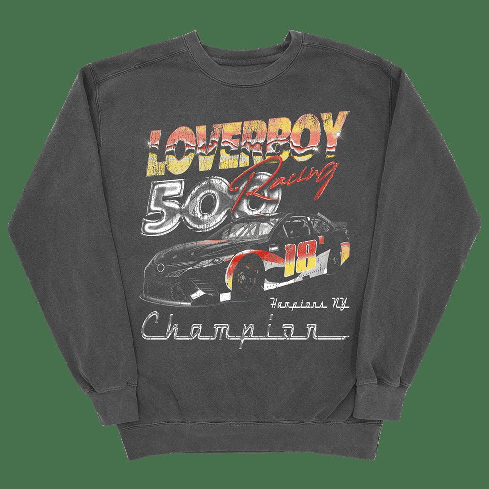 Loverboy Merch Loverboy Racing Champion 500 Sweatshirt Dad Fathers Day Gifts Gift for Brother